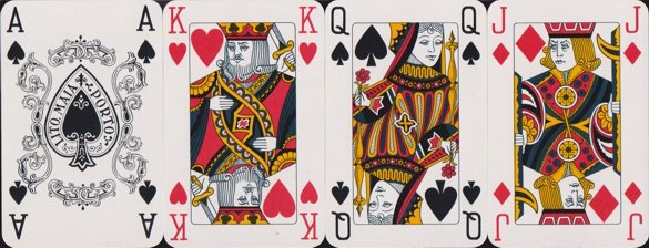 Maia's playing cards