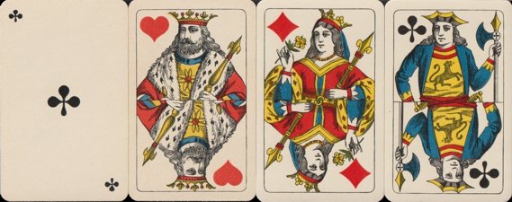 Geneva-style playing cards