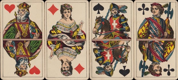 Swiss Tarot: court cards
