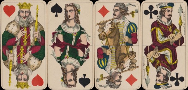 Danish Tarot: court cards