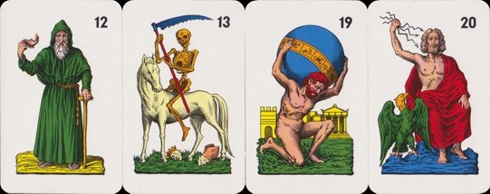Sicilian Tarot: the trumps