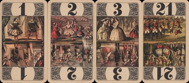 'Bourgeois' Tarot: the trumps