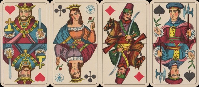 'Adler-Cego' Tarot: court cards