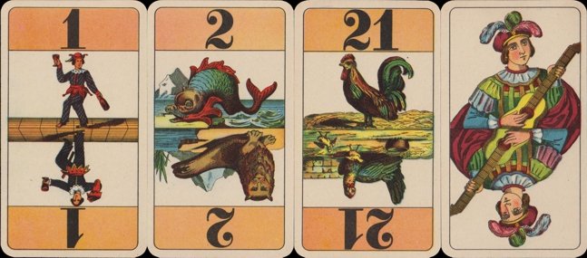 'Adler-Cego' Tarot: the trumps