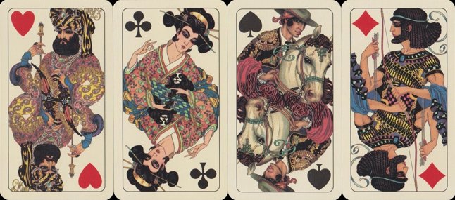 Italian Tarot: court cards