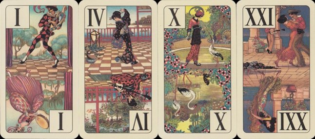 Italian Tarot: the trumps