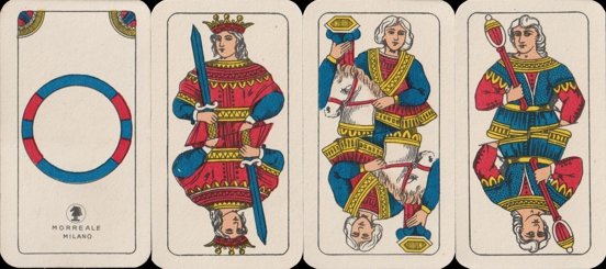 Bergamo-style (or Bergamasche) playing cards