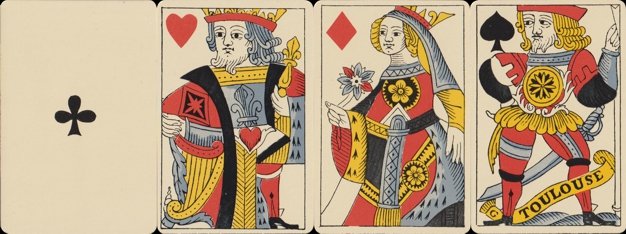 Languedoc-style playing cards, restored