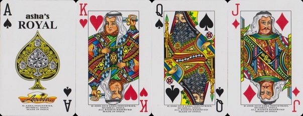 Arabian playing cards
