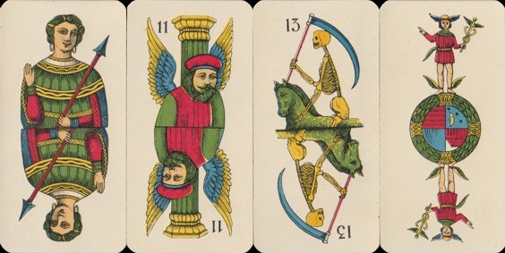 Bolognese Tarot: the trumps