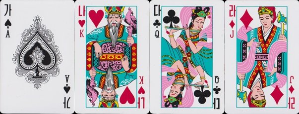 Korean playing cards