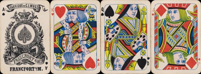 Wüst's playing cards