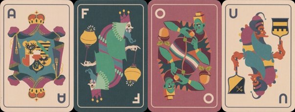 Liechtenstein playing cards, Swiss suits
