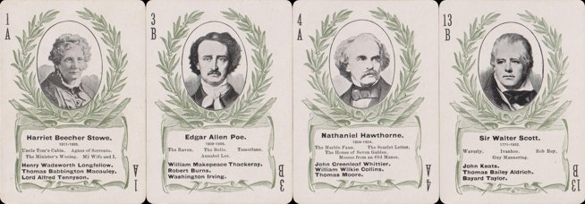 Miscellaneous sample, Authors deck | Atlas of Playing Cards