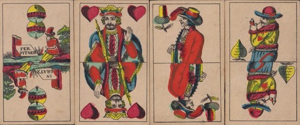 Styrian-style playing cards