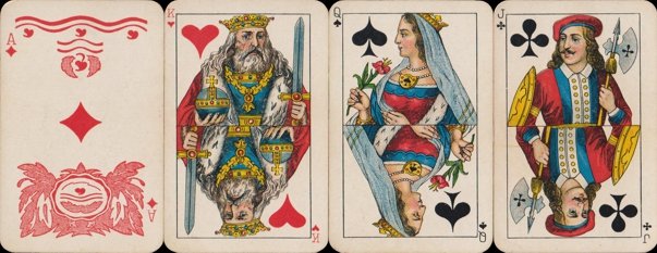 Russian-style playing cards