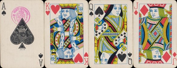 Damm's playing cards