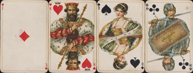 Scandinavian-style playing cards