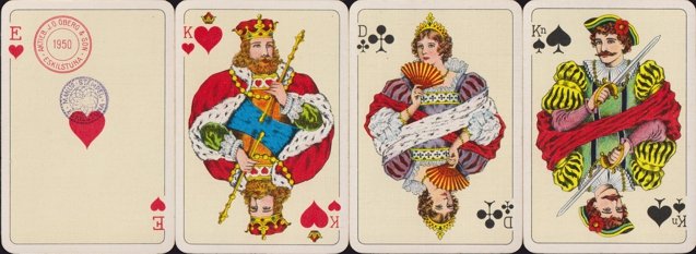 Swedish-style playing cards