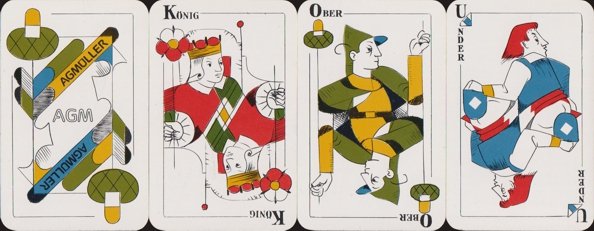 Swiss playing cards, Swiss suits (2)