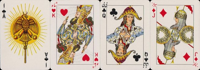Persian playing cards